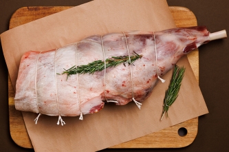 Our Grand Spring Leg of Lamb